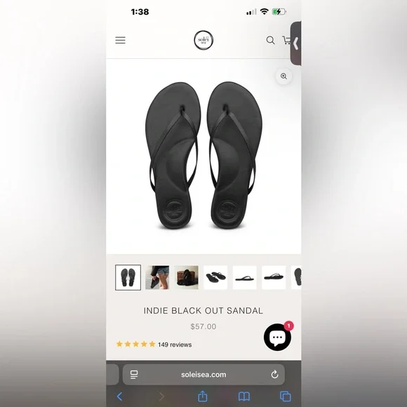 REVOLVE SOLEI SEA INDIE SANDAL. - Picture 8 of 16